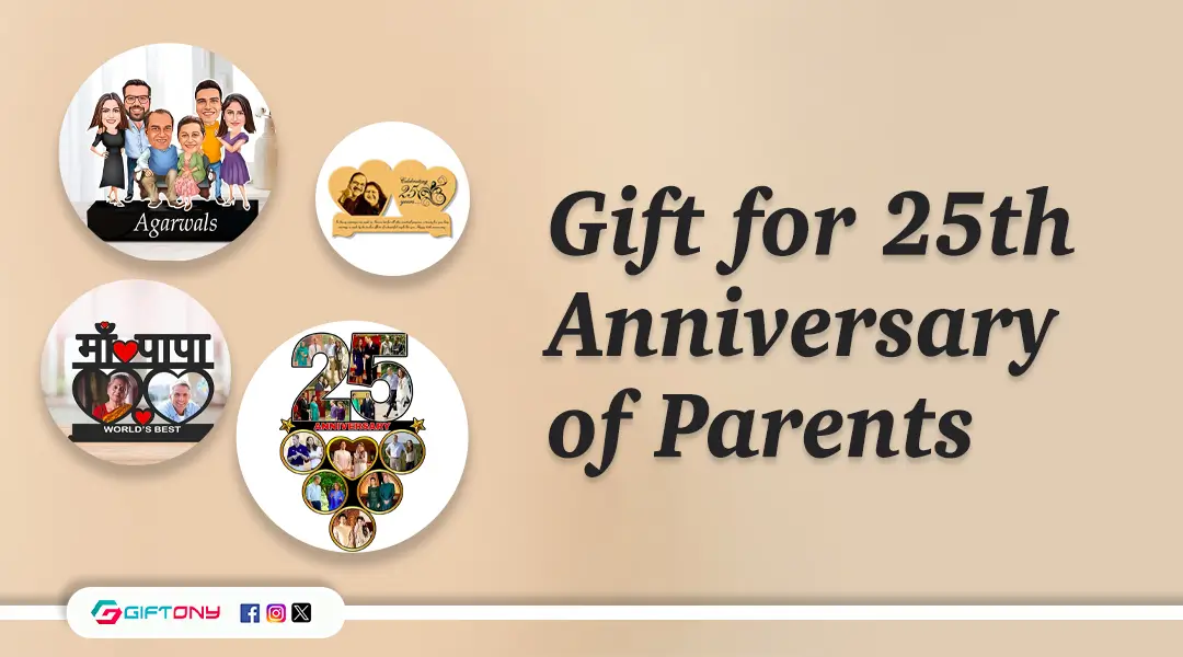 Gift for 25th Anniversary of Parents